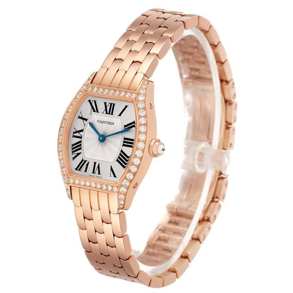 Tortue (Reference WA501010). A 30mm rose gold diamond-set manual wind wristwatch. 2016