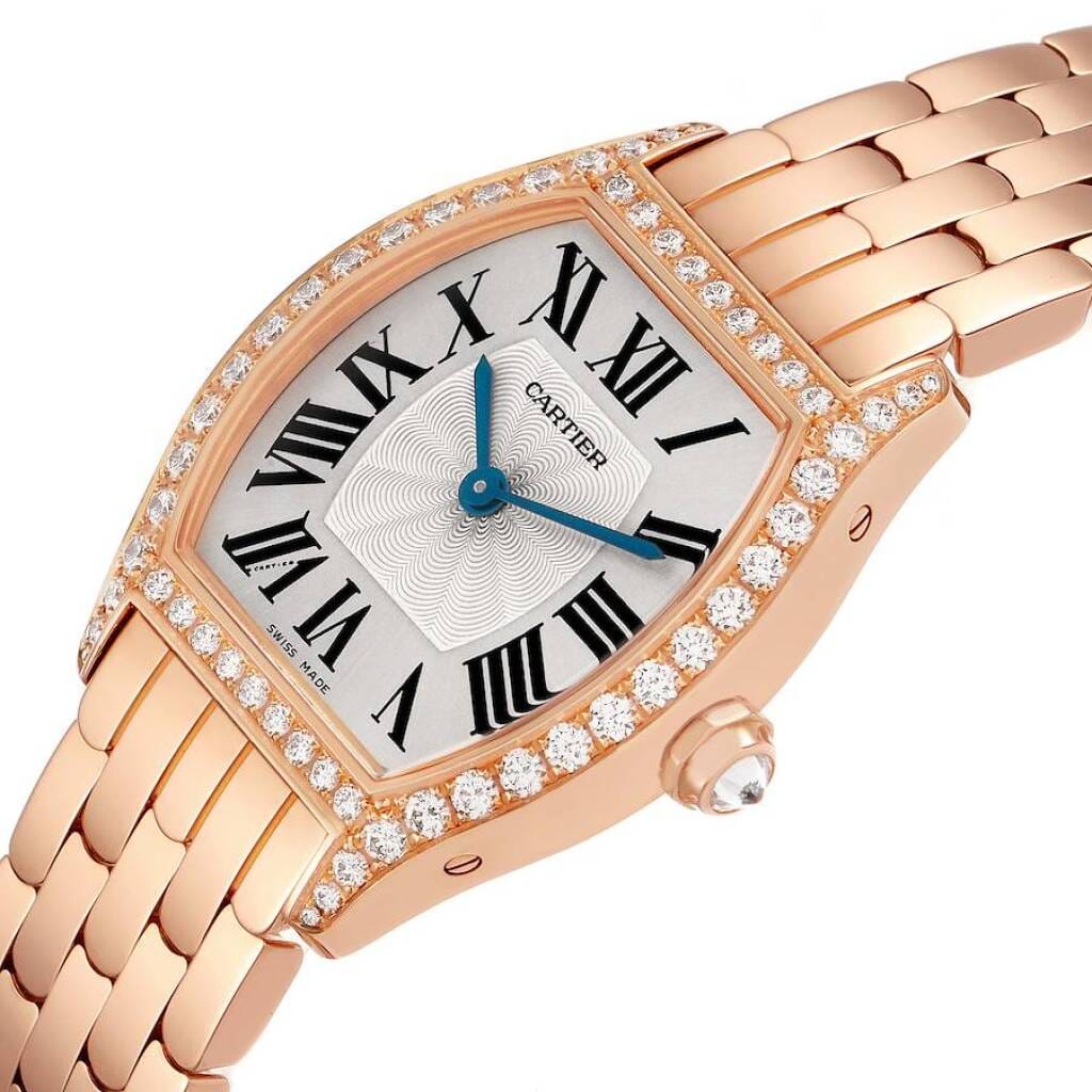 Tortue (Reference WA501010). A 30mm rose gold diamond-set manual wind wristwatch. 2016