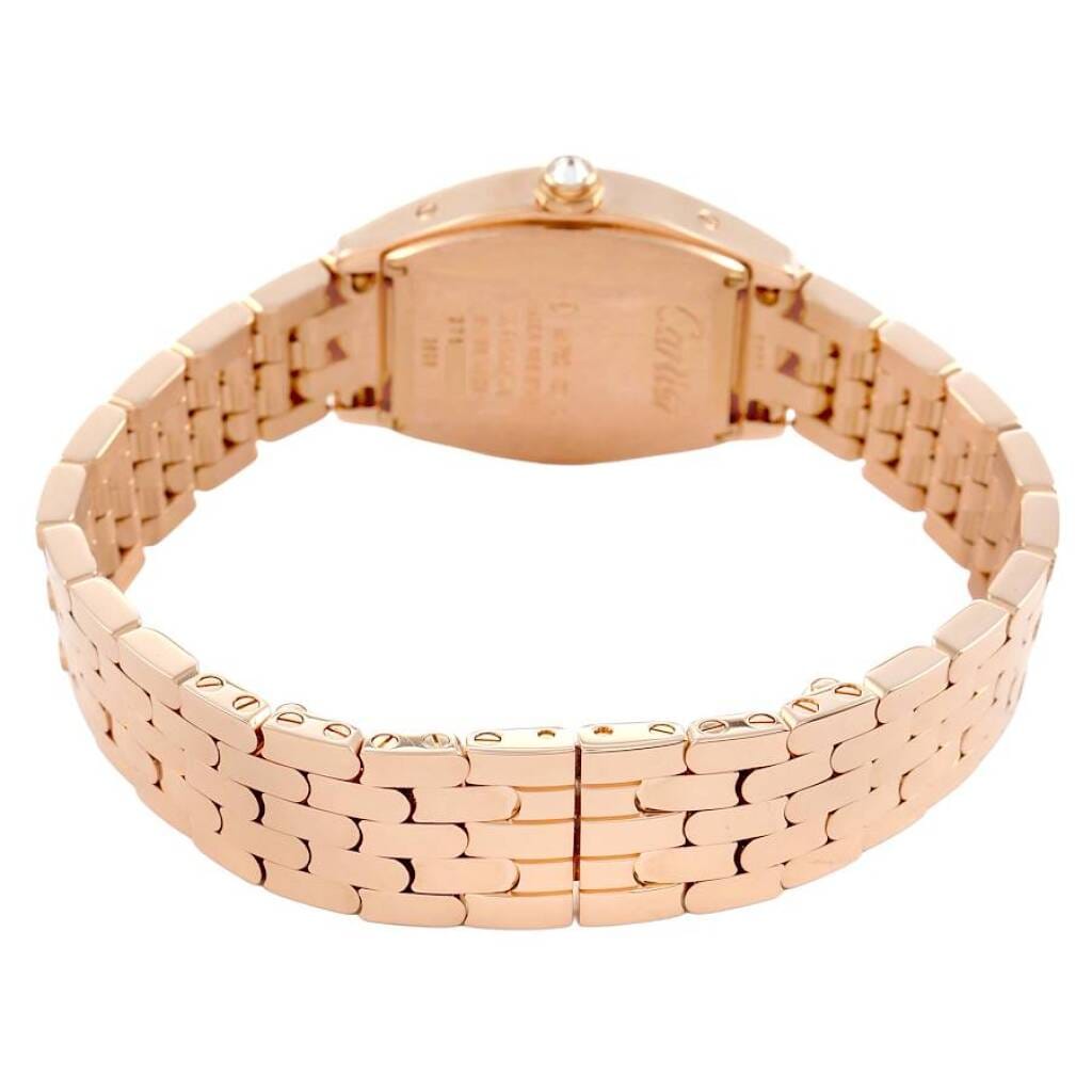 Tortue (Reference WA501010). A 30mm rose gold diamond-set manual wind wristwatch. 2016