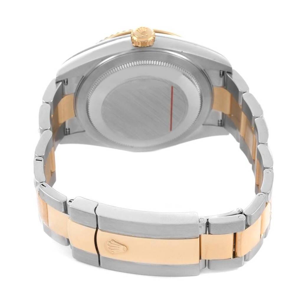 Sky-Dweller (Reference 336933). A 42mm yellow gold stainless steel automatic wristwatch with date and dual time. 2026