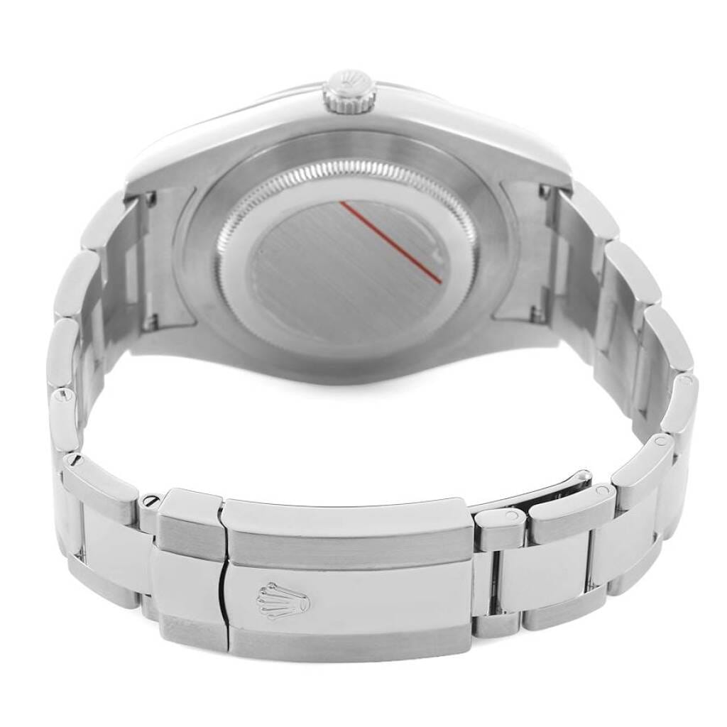 Datejust (Reference 116334). A 41mm white gold stainless steel automatic wristwatch with date. 2016