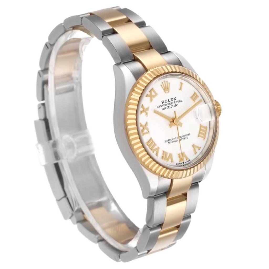 Datejust (Reference 278273). A 31mm yellow gold stainless steel automatic wristwatch with date. 2019