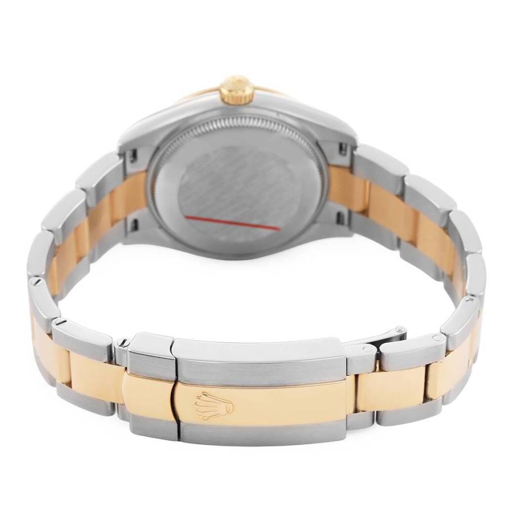 Datejust (Reference 278273). A 31mm yellow gold stainless steel automatic wristwatch with date. 2019