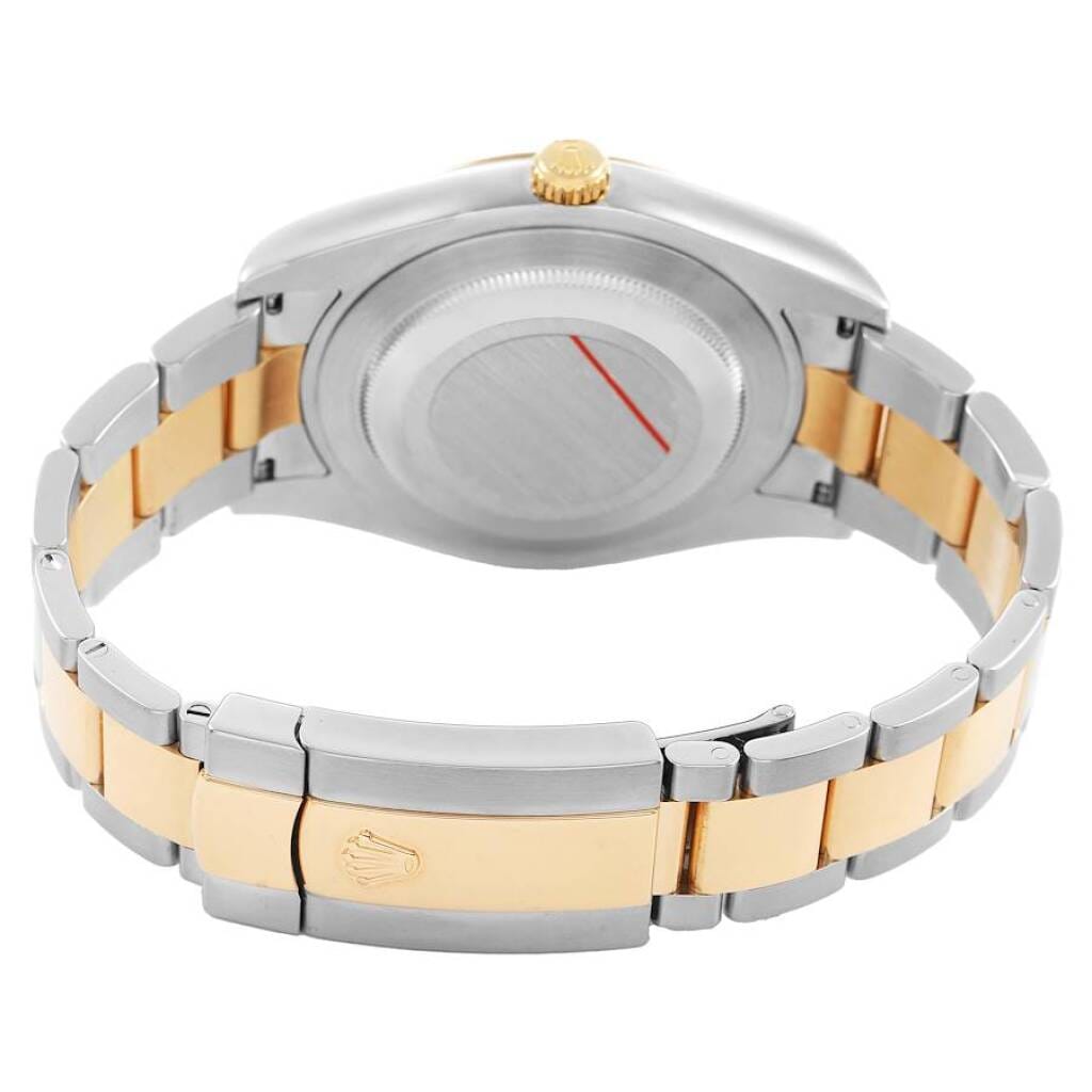 Datejust (Reference 116333). A 41mm yellow gold stainless steel automatic wristwatch with date. 2010