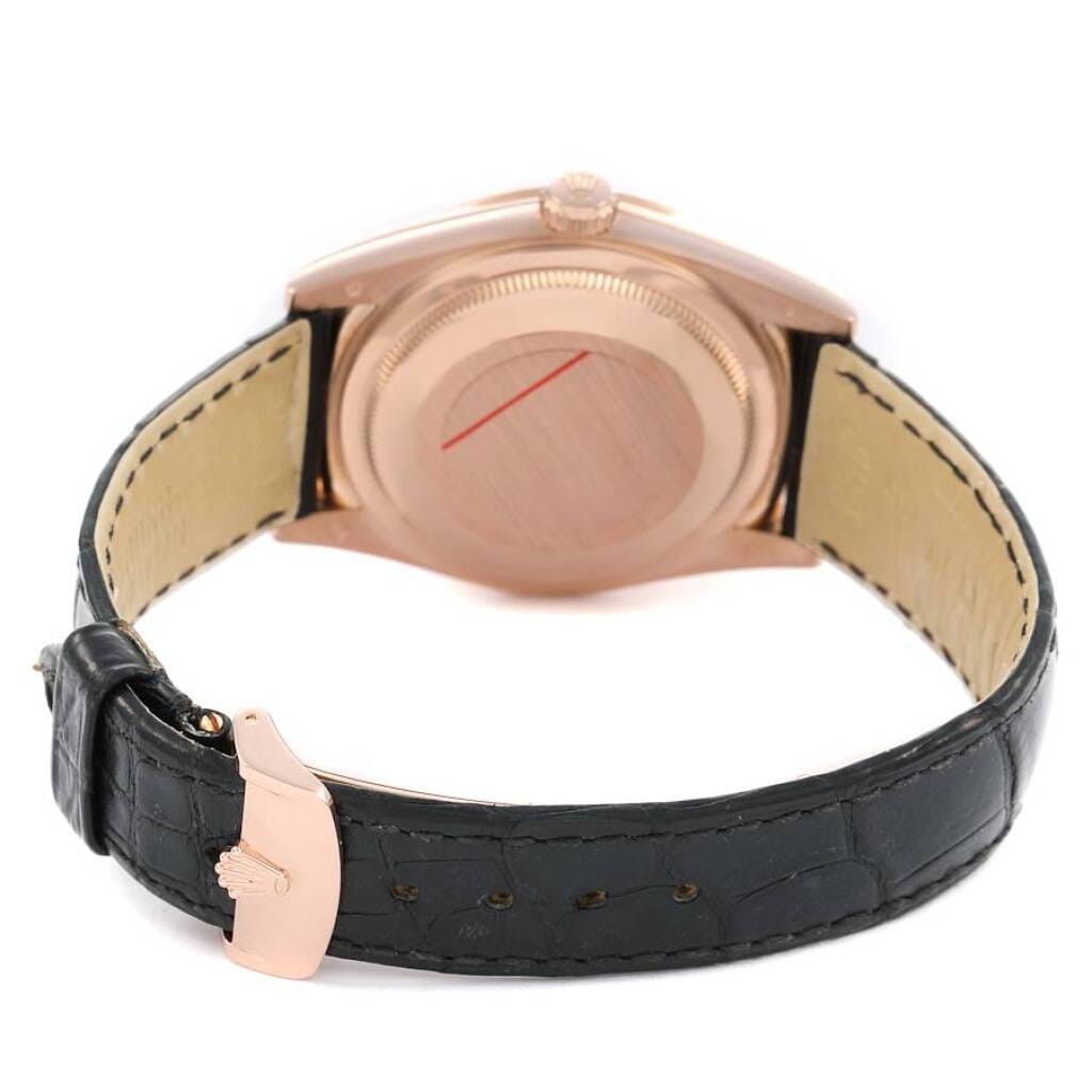President Day-Date (Reference 118135). A 36mm rose gold automatic wristwatch with date and day. 2015