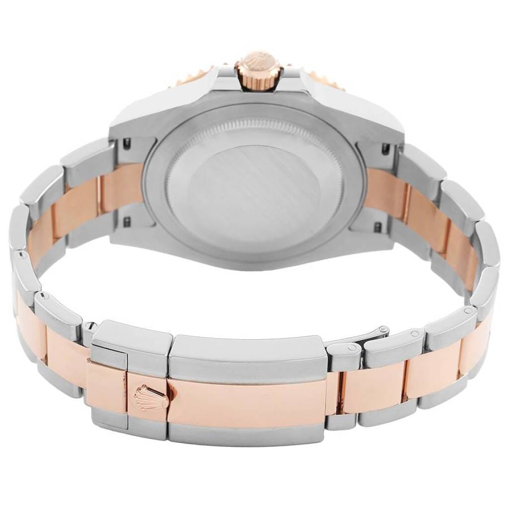 GMT-Master II 'Root Beer' (Reference 126711CHNR). A 40mm rose gold stainless steel automatic wristwatch with date and dual time. 2023