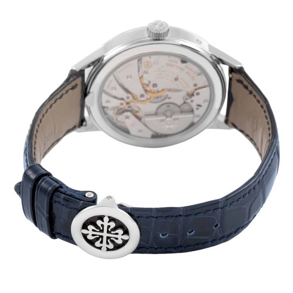 Grand Complications (Reference 5236P-001). A 41.3mm platinum automatic wristwatch with moon phase, day/night indicator, leap year, and perpetual calendar. 2023