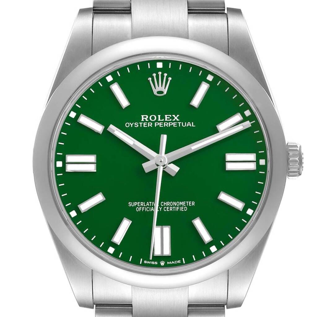 Oyster Perpetual (Reference 124300). A 41mm stainless steel automatic wristwatch. 2024