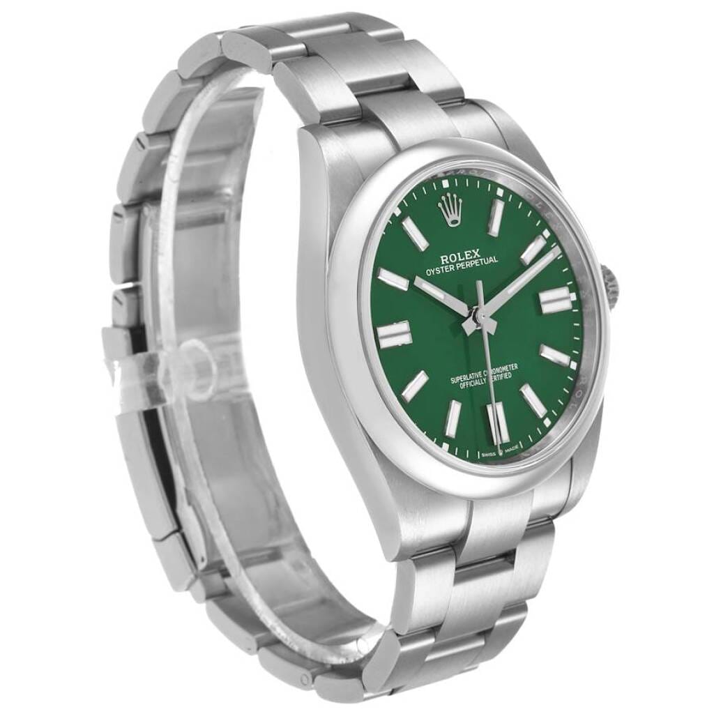 Oyster Perpetual (Reference 124300). A 41mm stainless steel automatic wristwatch. 2024