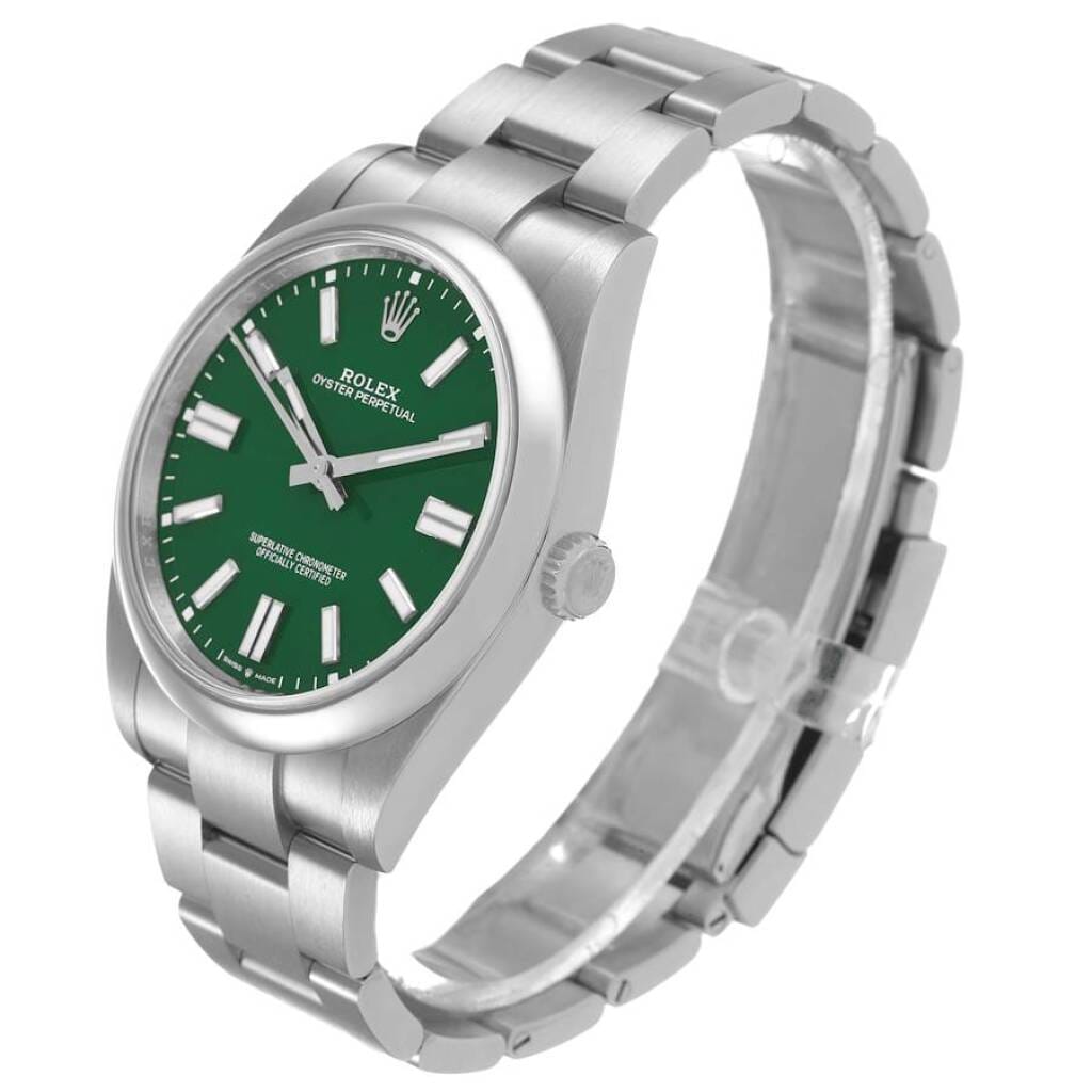 Oyster Perpetual (Reference 124300). A 41mm stainless steel automatic wristwatch. 2024