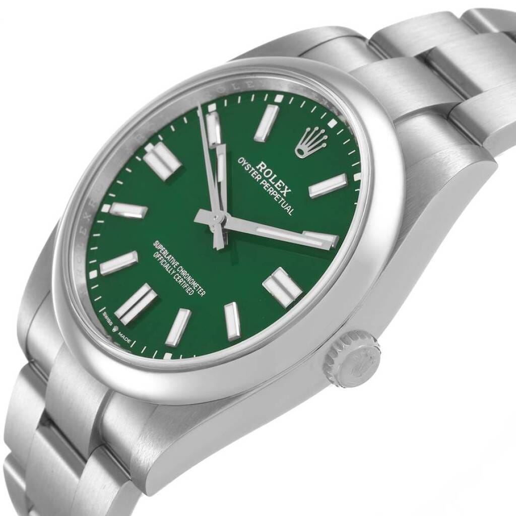 Oyster Perpetual (Reference 124300). A 41mm stainless steel automatic wristwatch. 2024