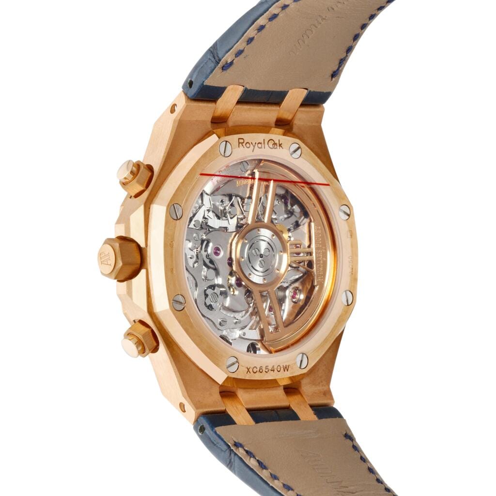 Audemars Piguet Royal Oak (Reference 26240OR.OO.D315CR.02). A 41mm rose gold chronograph wristwatch with date and chronograph. 2024