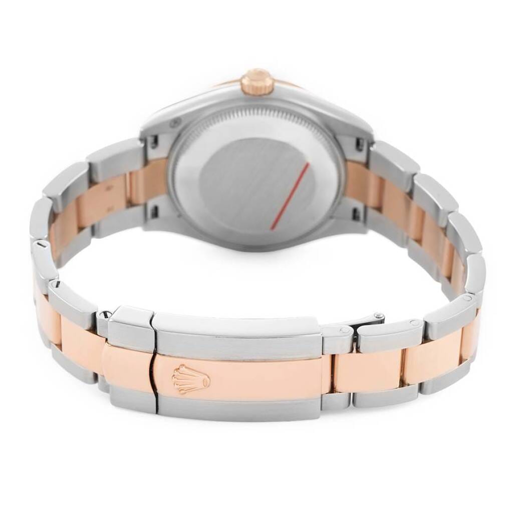 Datejust (Reference 278241). A 31mm rose gold stainless steel automatic wristwatch with date. 2019