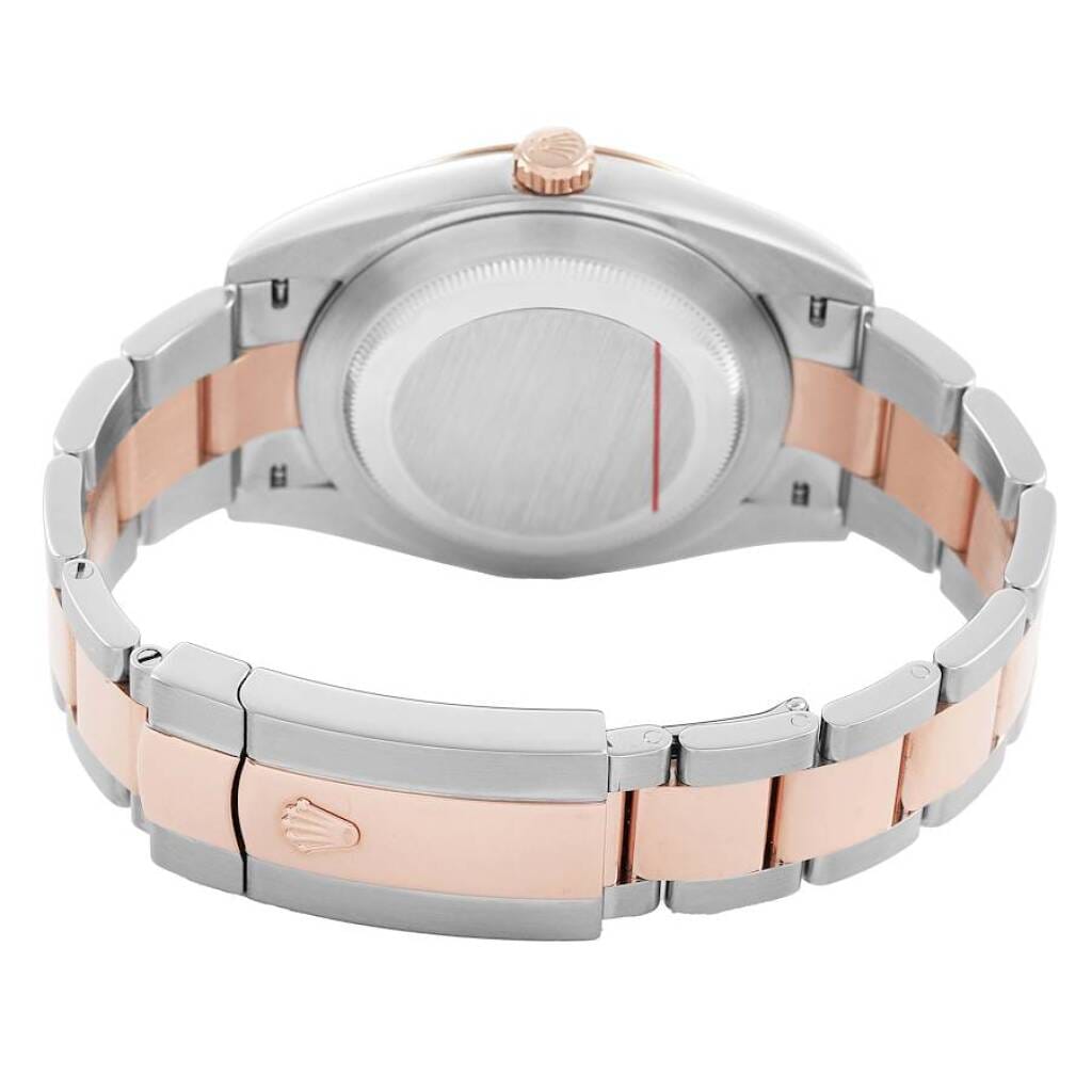 Datejust 'Wimbledon' (Reference 126301). A 41mm rose gold stainless steel automatic wristwatch with date. 2021