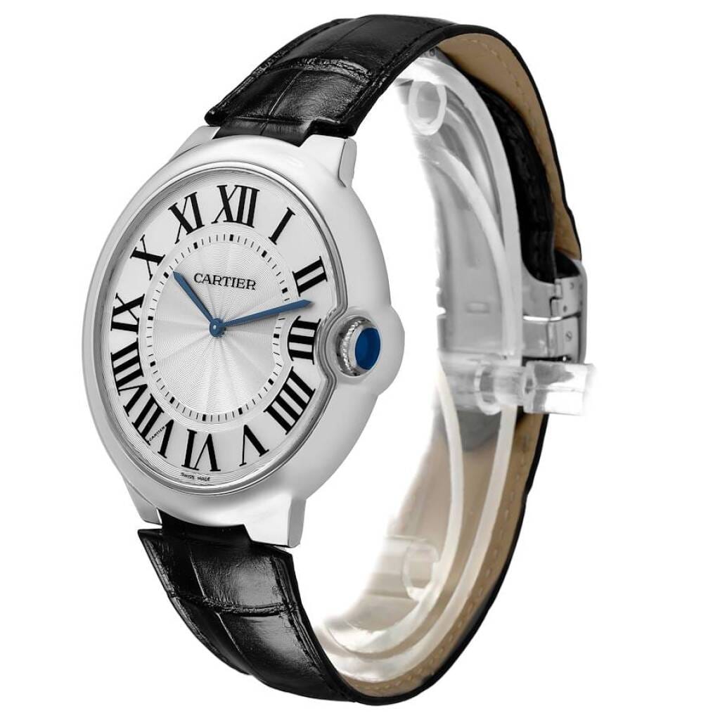 Ballon Bleu XL (Reference W6920055). A 46mm white gold manual wind wristwatch.