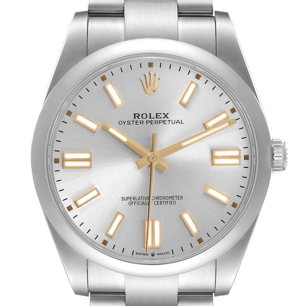 Oyster Perpetual (Reference 124300). A 41mm stainless steel automatic wristwatch. 2025