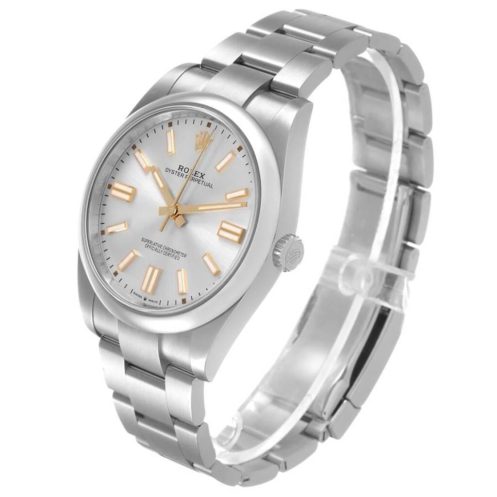 Oyster Perpetual (Reference 124300). A 41mm stainless steel automatic wristwatch. 2025