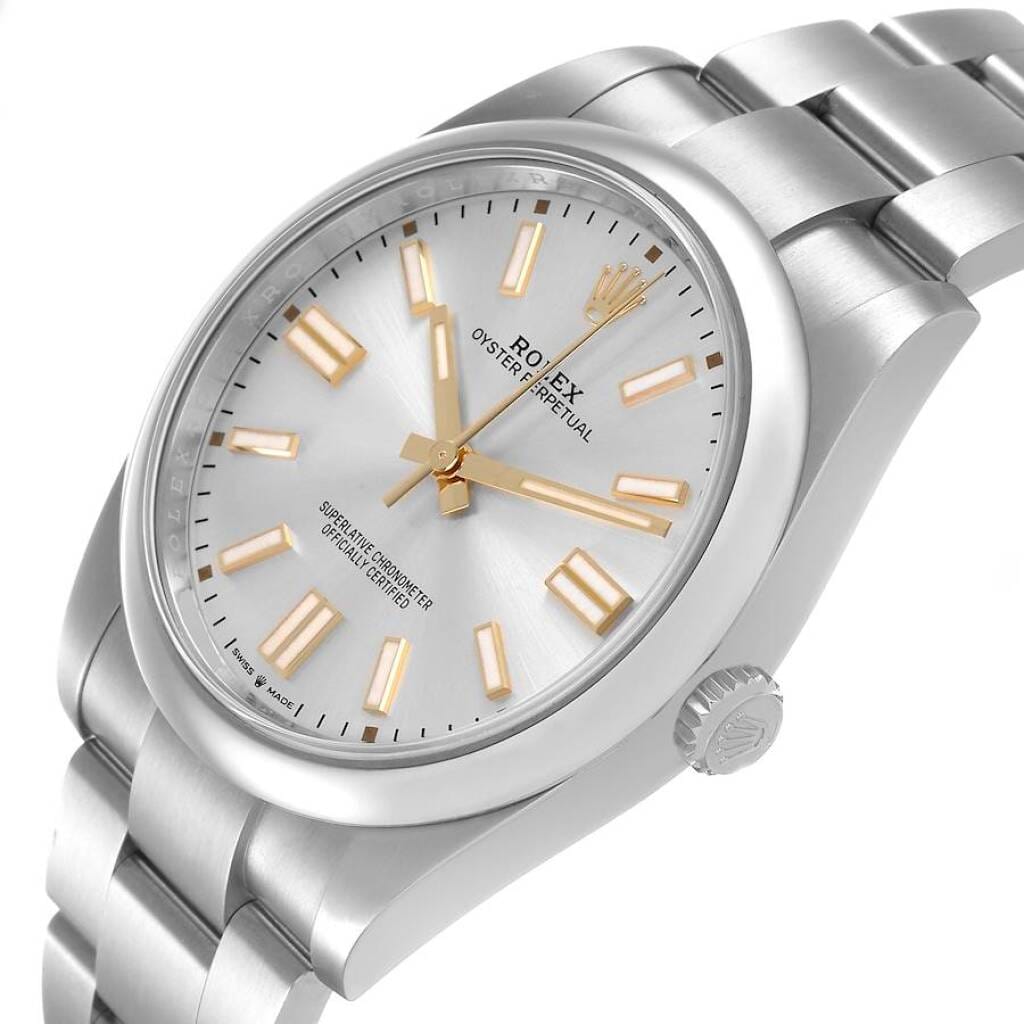 Oyster Perpetual (Reference 124300). A 41mm stainless steel automatic wristwatch. 2025