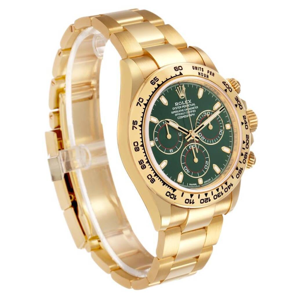 Cosmograph Daytona 'John Mayer' (Reference 116508). A 40mm yellow gold automatic wristwatch with chronograph. 2018