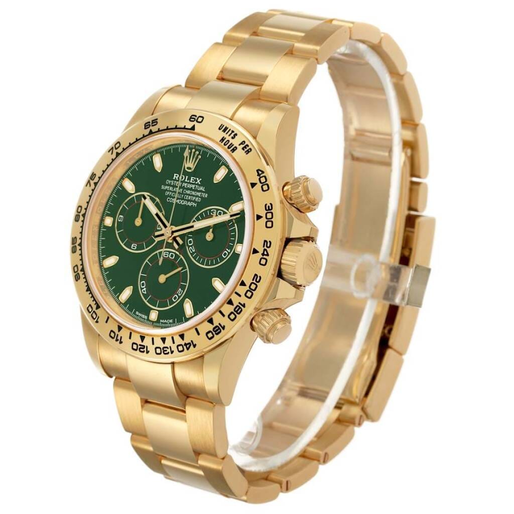 Cosmograph Daytona 'John Mayer' (Reference 116508). A 40mm yellow gold automatic wristwatch with chronograph. 2018