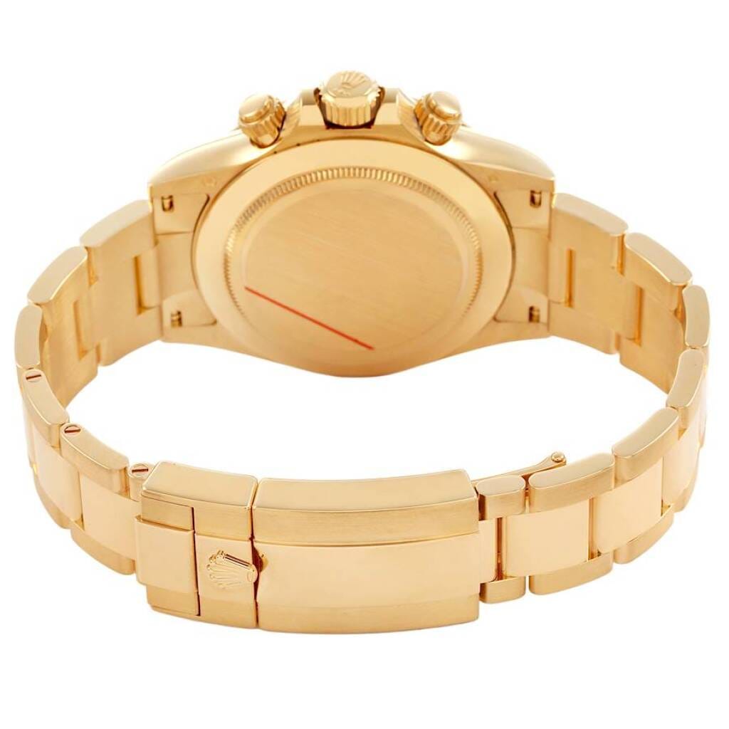 Cosmograph Daytona 'John Mayer' (Reference 116508). A 40mm yellow gold automatic wristwatch with chronograph. 2018