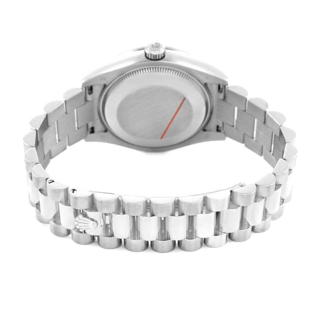 President Datejust (Reference 178159). A 31mm white gold diamond-set automatic wristwatch with date. 2007