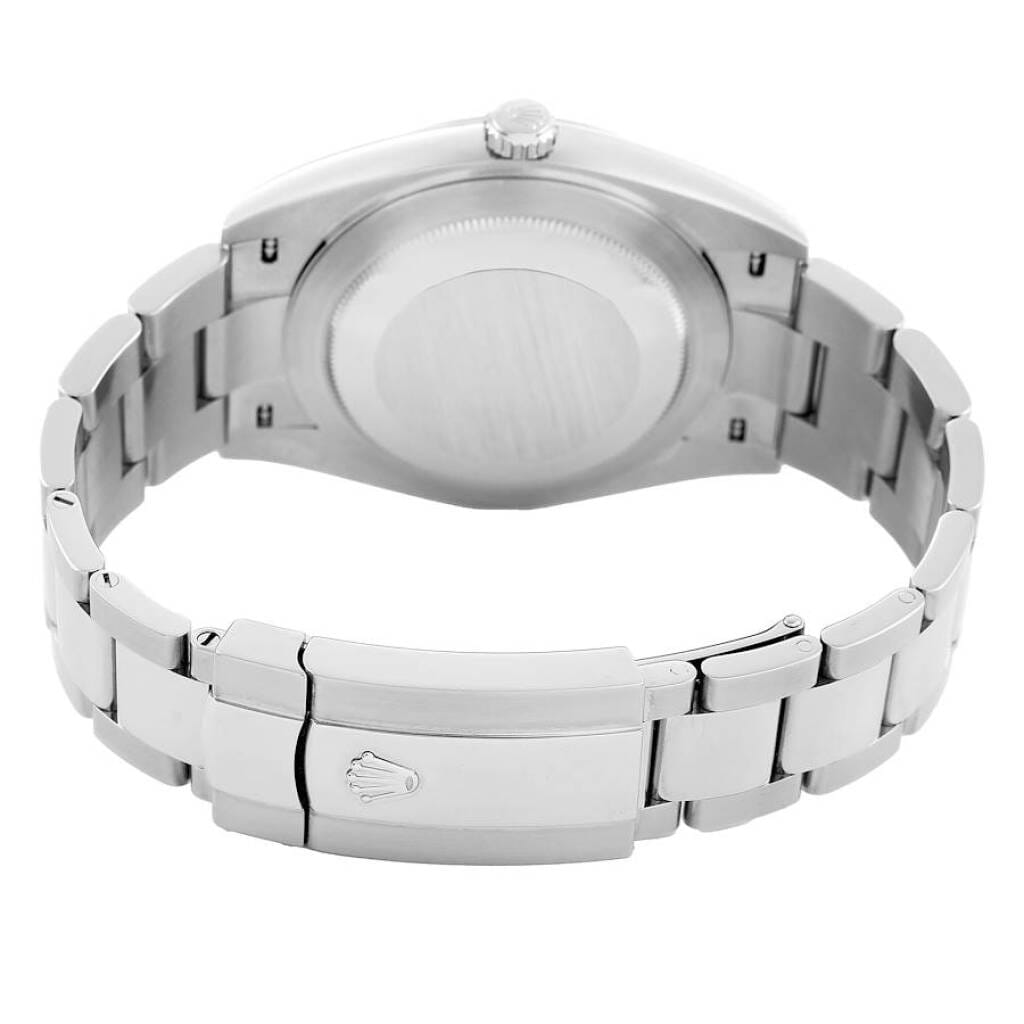 Datejust 'Wimbledon' (Reference 126334). A 41mm white gold stainless steel automatic wristwatch with date.