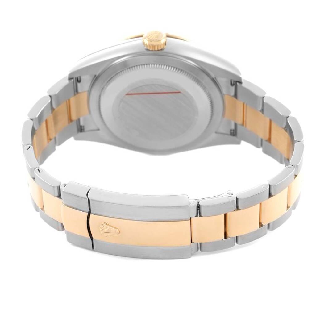 Sky-Dweller (Reference 326933). A 42mm yellow gold stainless steel automatic wristwatch with date and dual time. 2022
