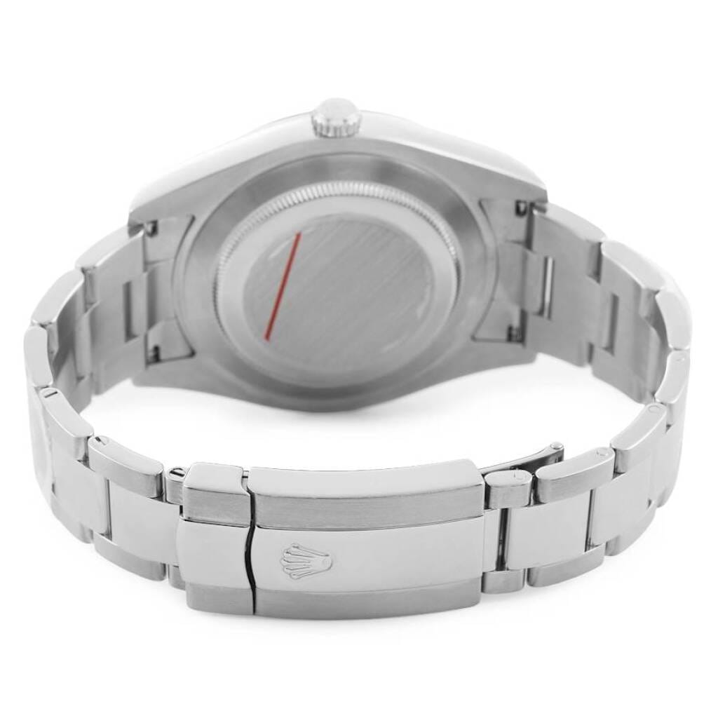 Datejust (Reference 116334). A 41mm white gold stainless steel automatic wristwatch with date.