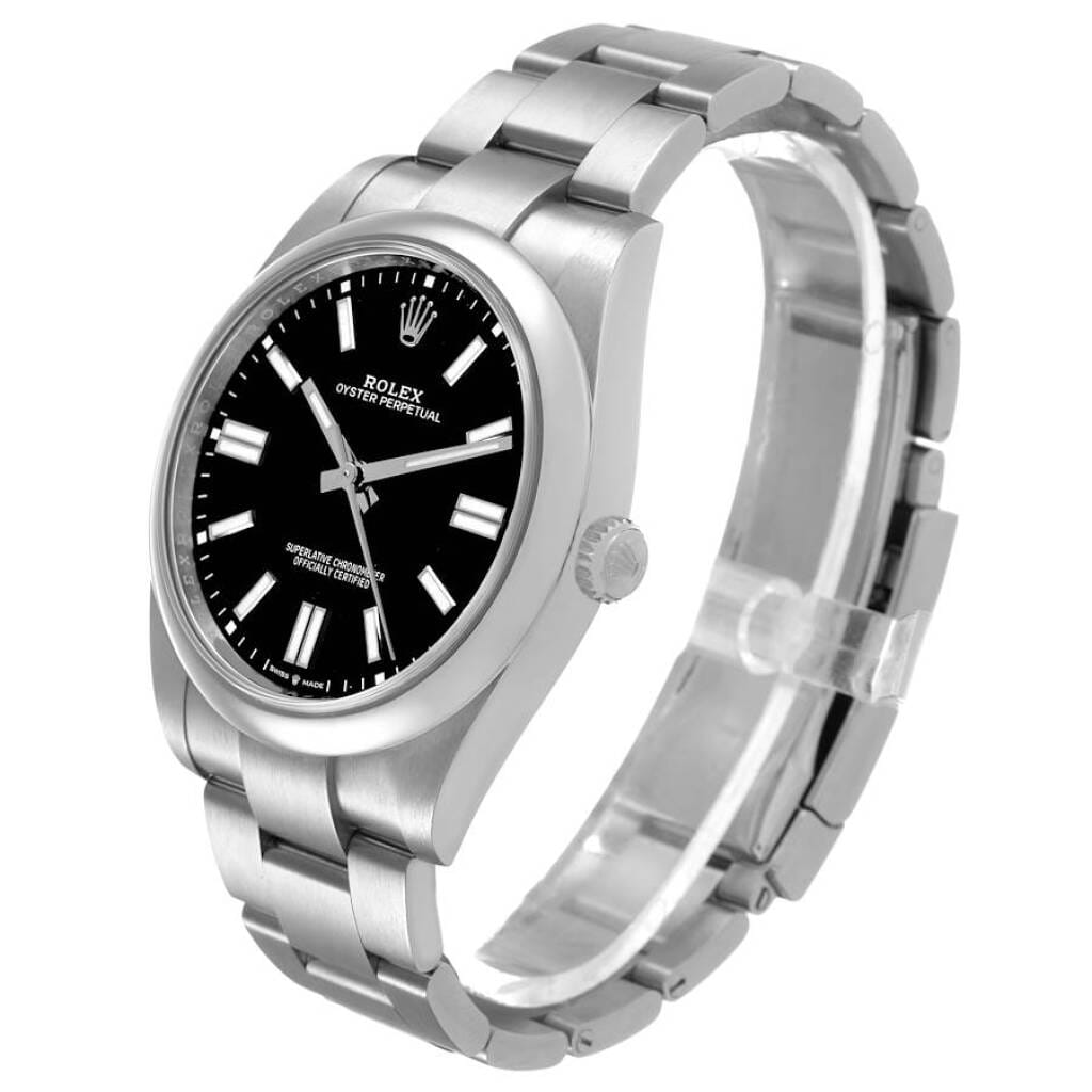 Oyster Perpetual (Reference 124300). A 41mm stainless steel automatic wristwatch. 2024
