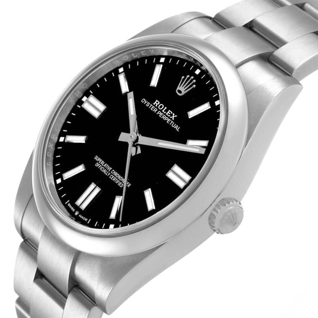 Oyster Perpetual (Reference 124300). A 41mm stainless steel automatic wristwatch. 2024