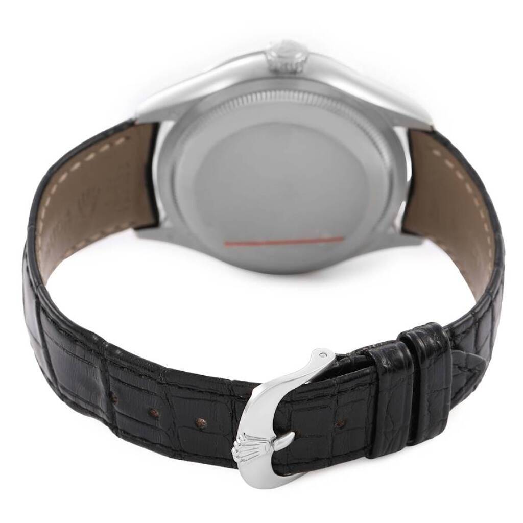 Cellini (Reference 50519). A 39mm white gold automatic wristwatch with date. 2019