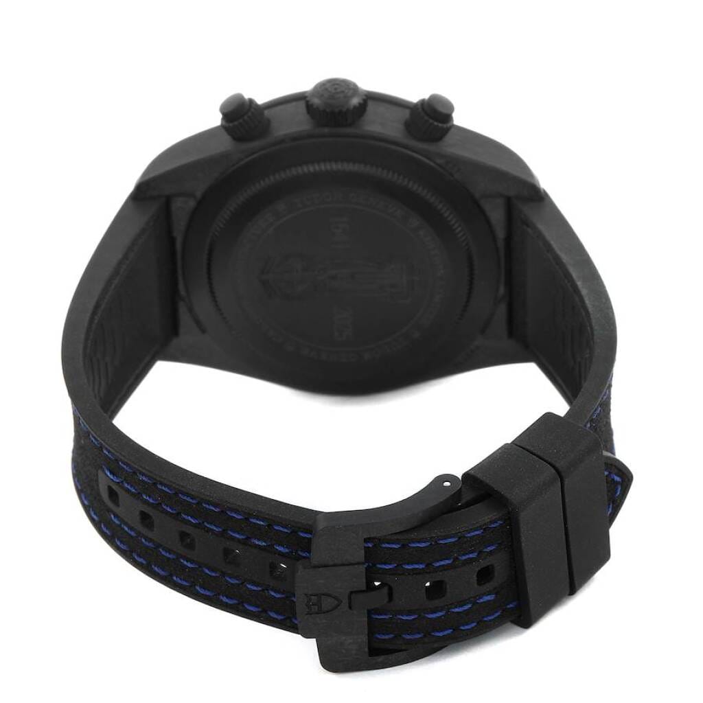 Black Bay Limited Edition (Reference 79377KN). A 42mm unworn black carbon automatic wristwatch with date and chronograph. 2025