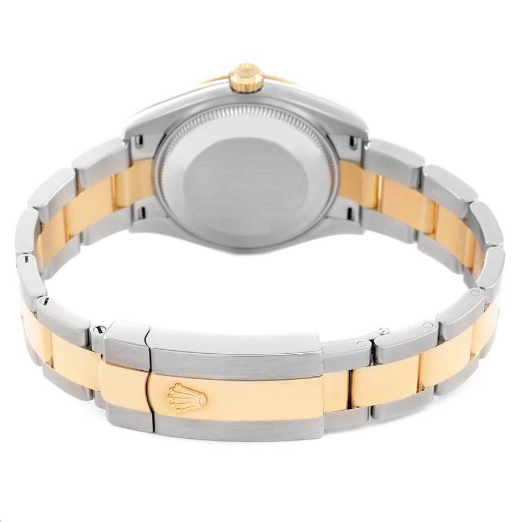 Datejust (Reference 278273). A 31mm unworn yellow gold stainless steel diamond-set automatic wristwatch with date. 2026