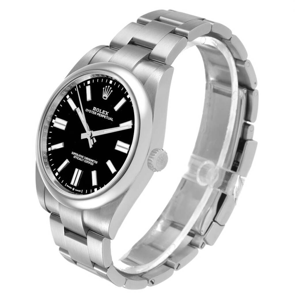 Oyster Perpetual (Reference 124300). A 41mm stainless steel automatic wristwatch. 2021