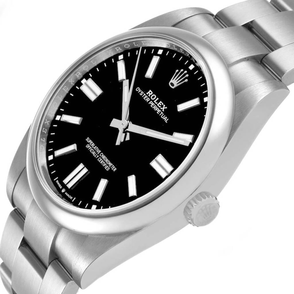 Oyster Perpetual (Reference 124300). A 41mm stainless steel automatic wristwatch. 2021