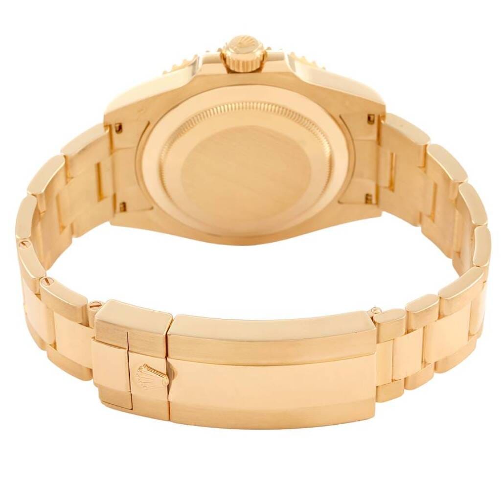 Submariner (Reference 126618LB). A 41mm yellow gold automatic wristwatch with date. 2022