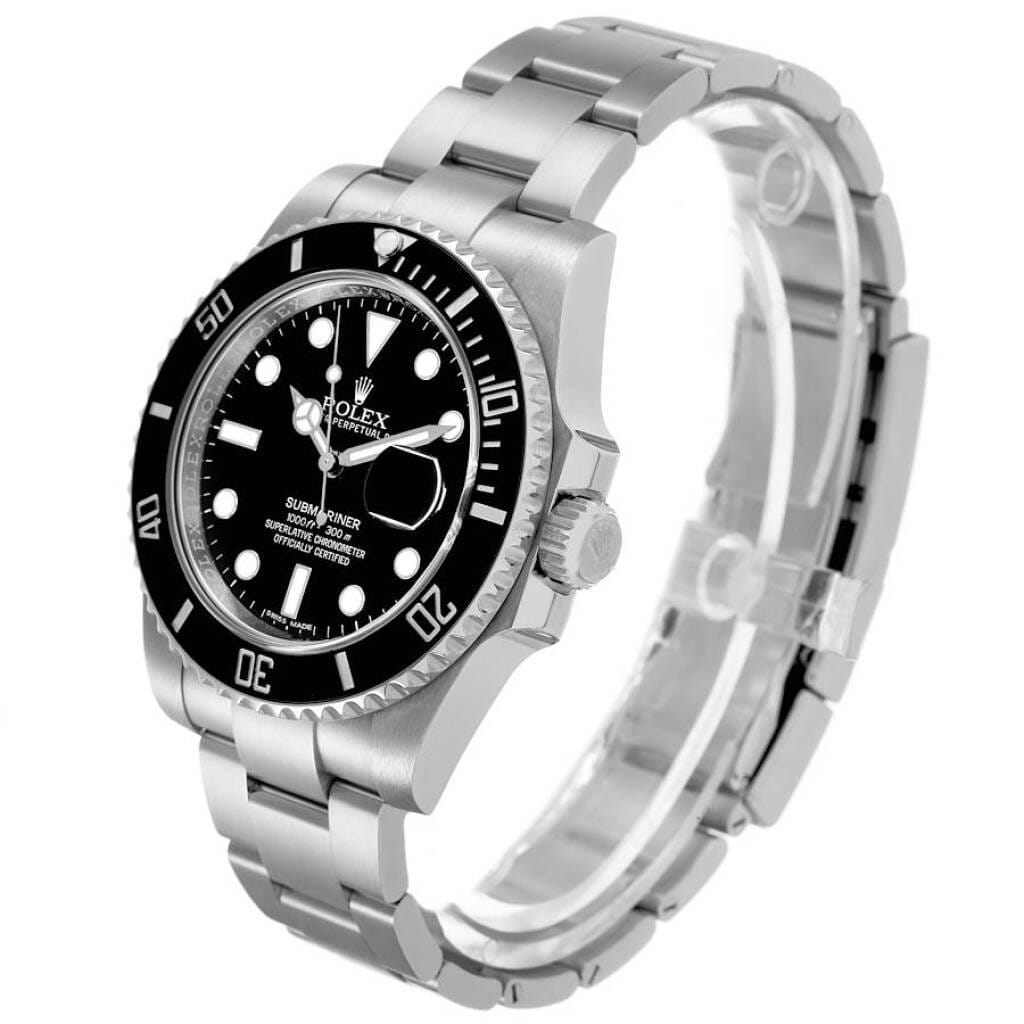 Submariner (Reference 116610LN). A 40mm stainless steel automatic wristwatch with date. 2016