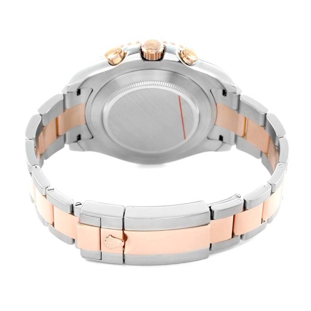 Yacht-Master II (Reference 116681). A 44mm rose gold stainless steel automatic wristwatch with chronograph. 2012