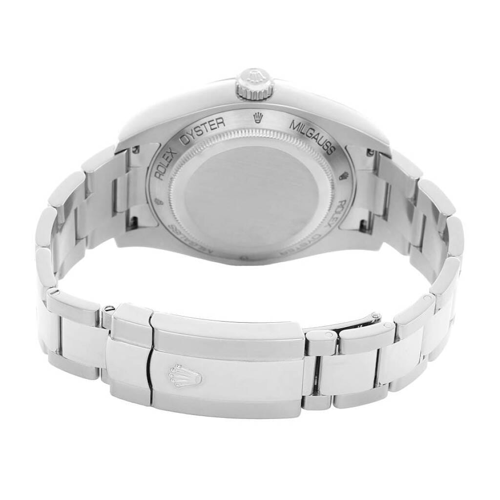 Milgauss (Reference 116400). A 40mm stainless steel automatic wristwatch. 2009