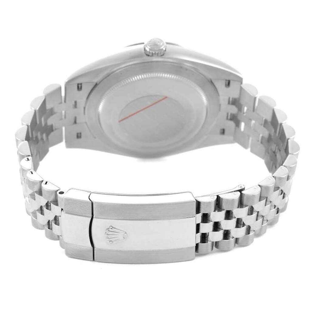 Datejust (Reference 126334). A 41mm stainless steel white gold automatic wristwatch with date.