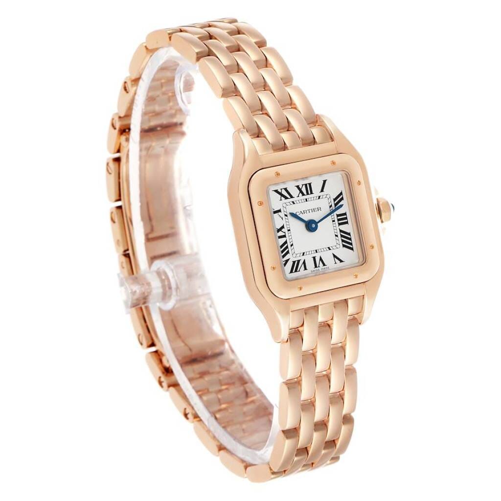 Panthere Small (Reference WGPN0040). A 30.3mm rose gold quartz wristwatch. 2024
