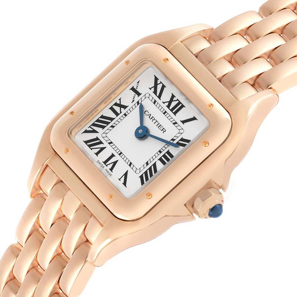 Panthere Small (Reference WGPN0040). A 30.3mm rose gold quartz wristwatch. 2024