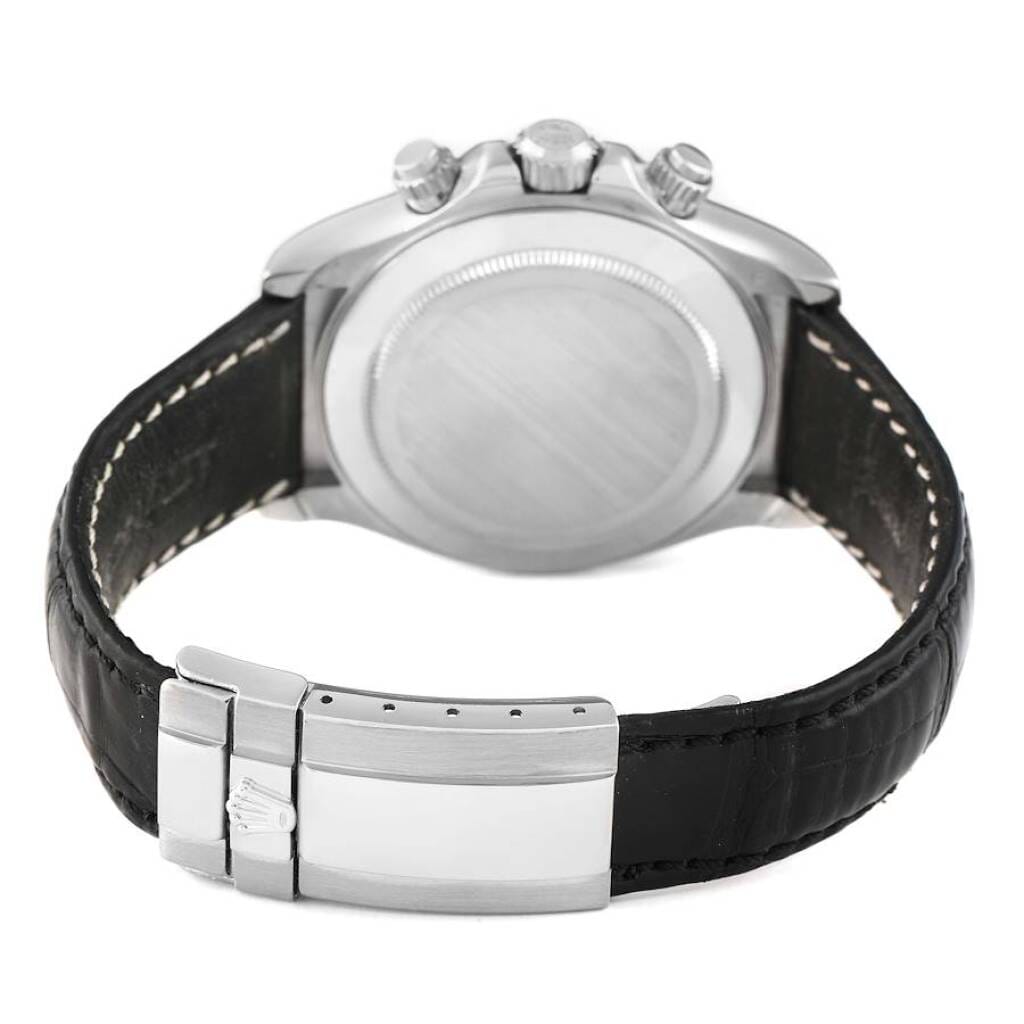 Cosmograph Daytona (Reference 116519). A 40mm white gold automatic wristwatch with chronograph. 2005-2006