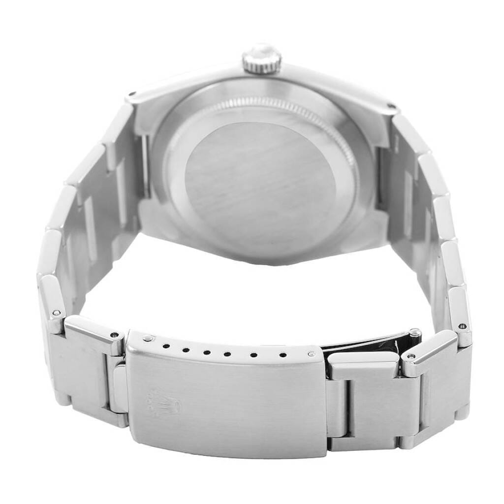 Datejust Oysterquartz 'Buckley' Dial (Reference 17000). A 36mm stainless steel quartz wristwatch with date. 1981