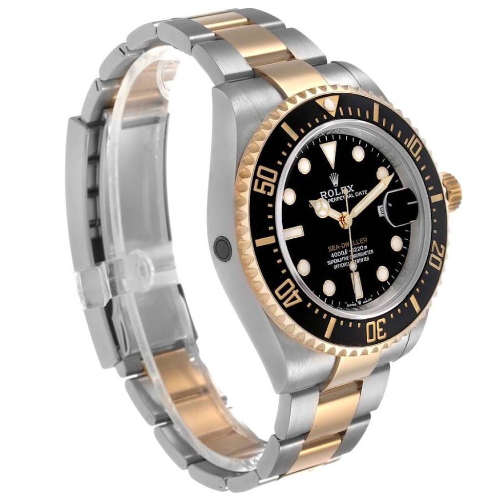 Sea-Dweller (Reference 126603). A 43mm yellow gold stainless steel automatic wristwatch with date. 2025