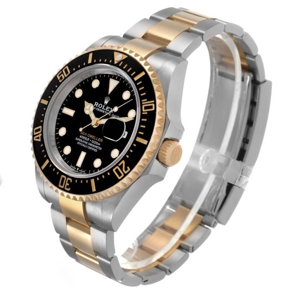 Sea-Dweller (Reference 126603). A 43mm yellow gold stainless steel automatic wristwatch with date. 2025