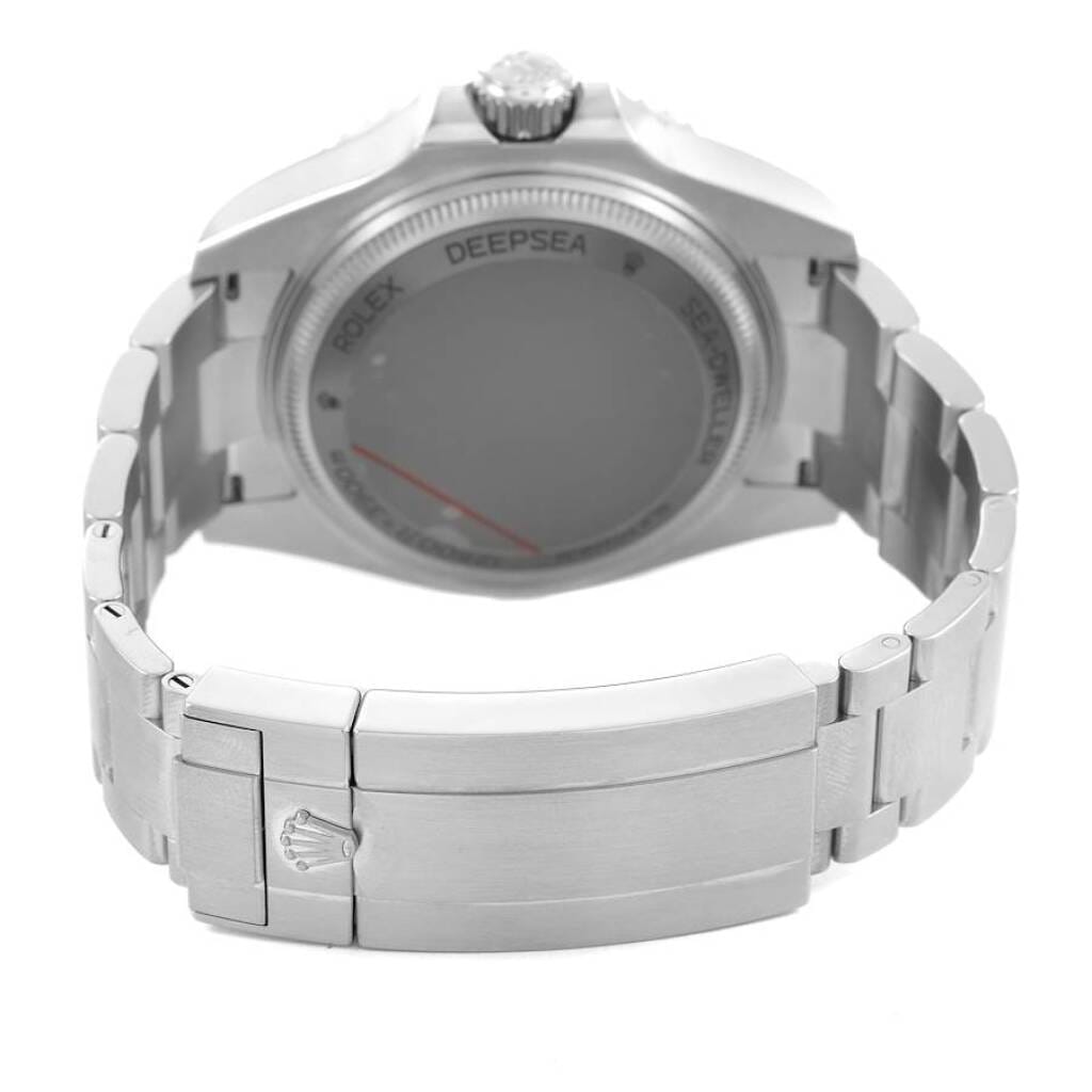 Sea-Dweller 'D-Blue' (Reference 136660). A 44mm stainless steel automatic wristwatch with date. 2022