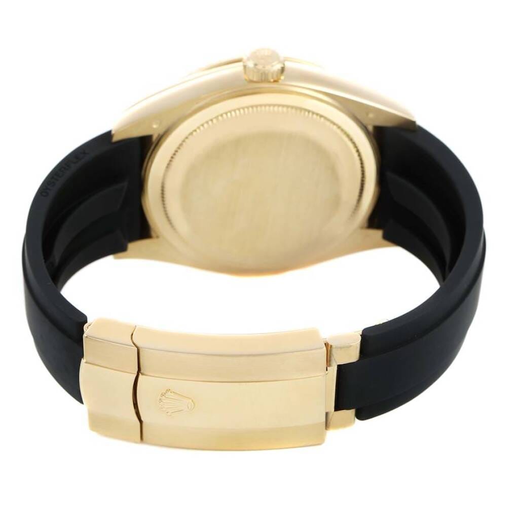 Sky-Dweller (Reference 336238). A 42mm yellow gold automatic wristwatch with date and dual time.