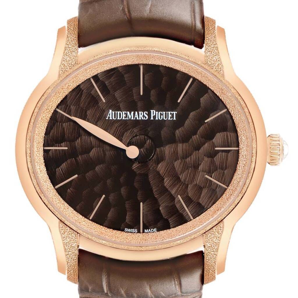 Millenary Philosophique (Reference 77266OR). A 35.4mm frosted rose gold automatic wristwatch.